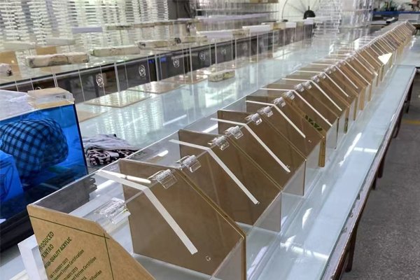 Acrylic display manufacturing facility