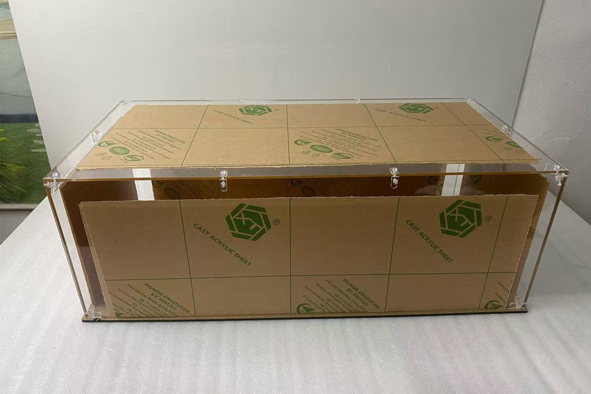 Acrylic box measurement guide